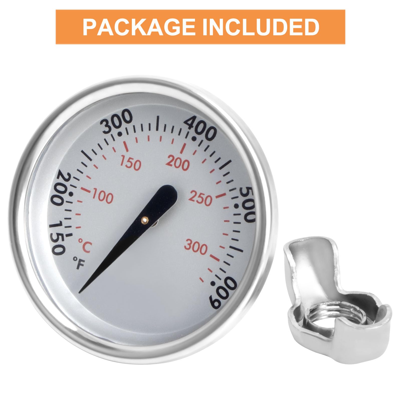 60540 67031 7581 Accurate Temperature Gauge For Weber GS4 Spirit II I  200/300 Grill Lid Thermometer Charcoal Grills