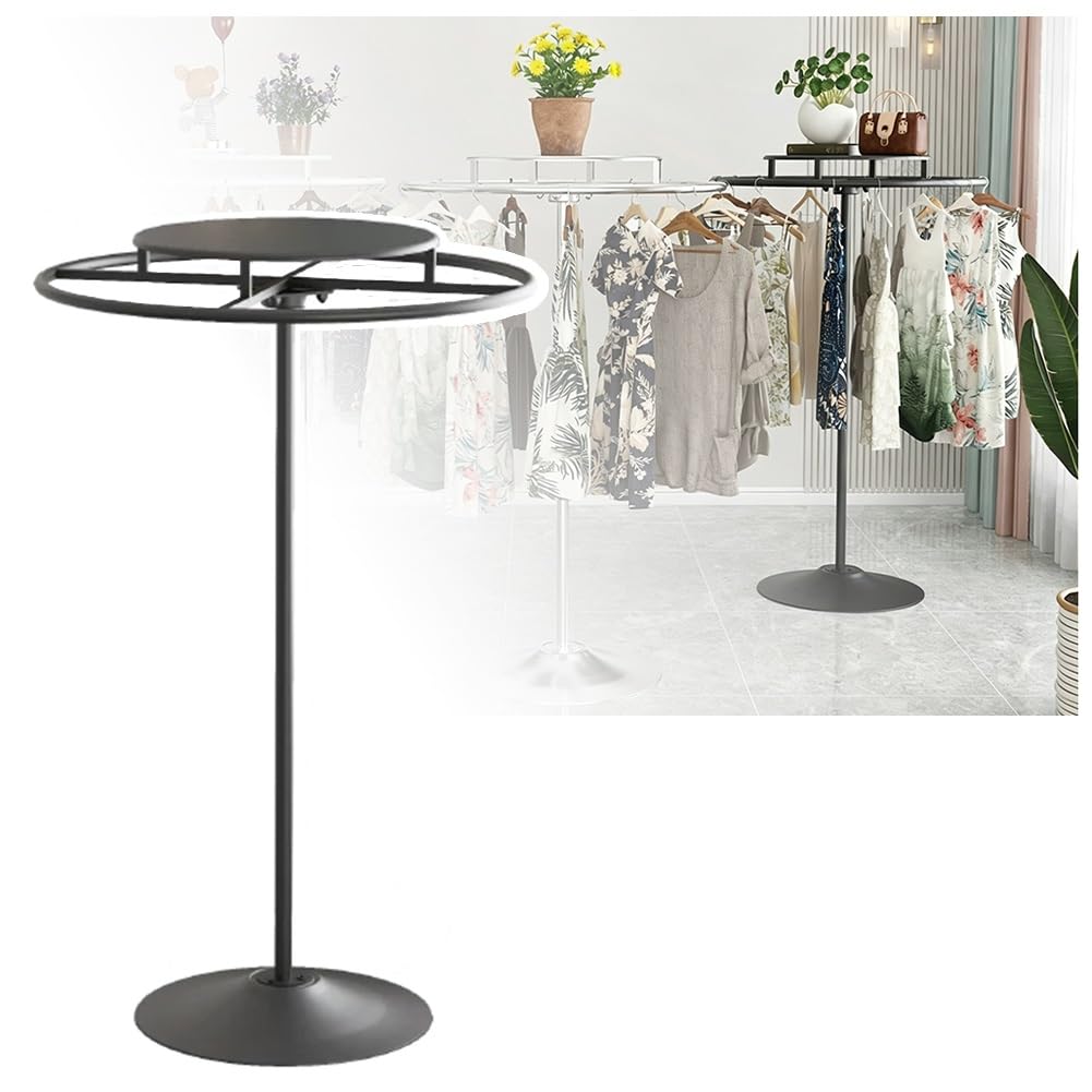 exproyzk Freestanding Garment Rack, Commercial Display Hanger