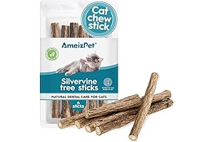 Palitos de Matatabi Premium para a Limpeza Dentária dos Gatos