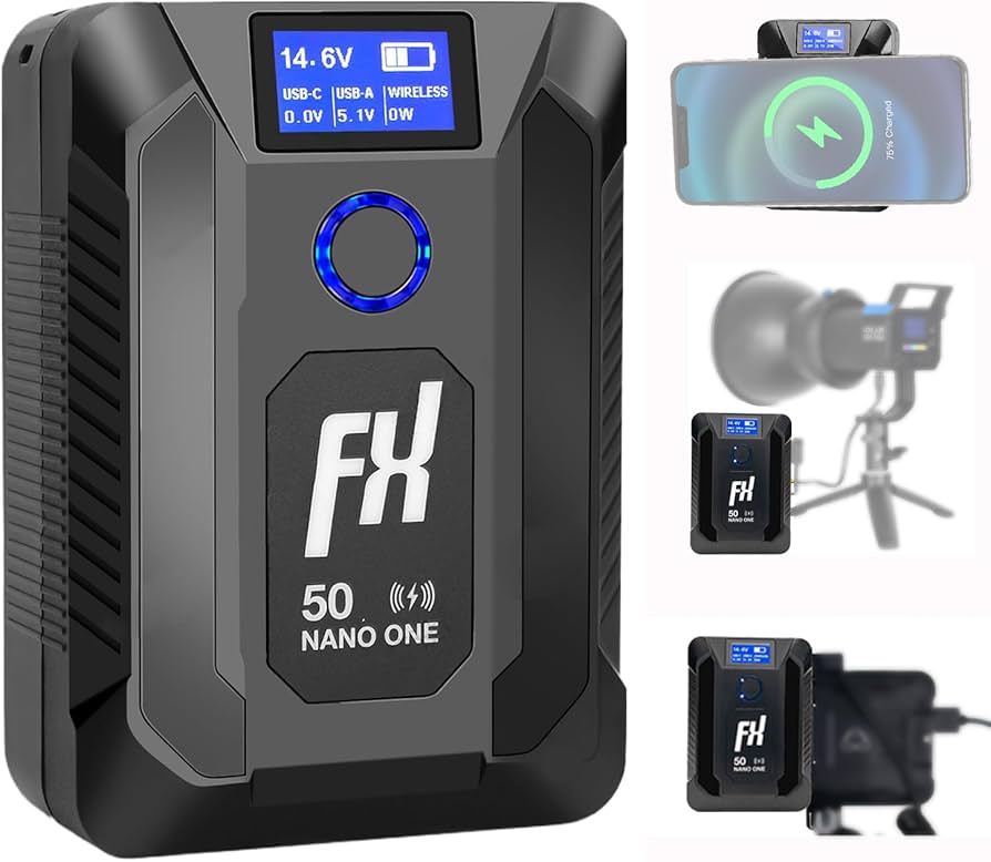 デジタルカメラ FXLION NANO ONE Amazon.com : FXLION Nano ONE Upgraded V Mount Battery,50Wh 14.8V