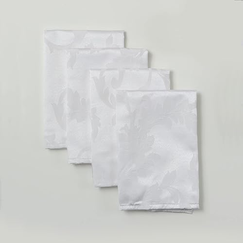 Miniatura 2 de Benson Mills Harmony - Mantel de tela de damasco tejida con pergaminos, para uso diario, fiestas, ocasiones especiales, bodas y vacaciones (52 x 70