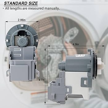 Amazon.com: DC97-19289H Washer Drain Pump Motor by SupHomie
