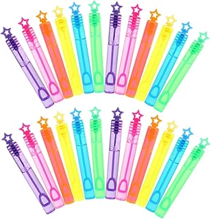 ibasenice 80 Pçs Bolha De Água Brinquedo A Granel Varinhas De Bolhas Para Crianças Tubo De Brinquedo Grande Varinha De Bolhas Grande Fabricante De Bolhas Varinhas De Bolhas Lembrancinhas De