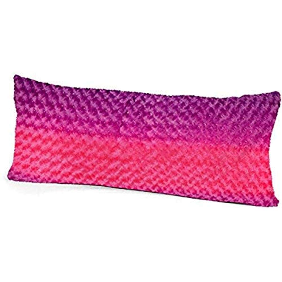 pop shop Rosette Fur Body Pillow Pink Ombre