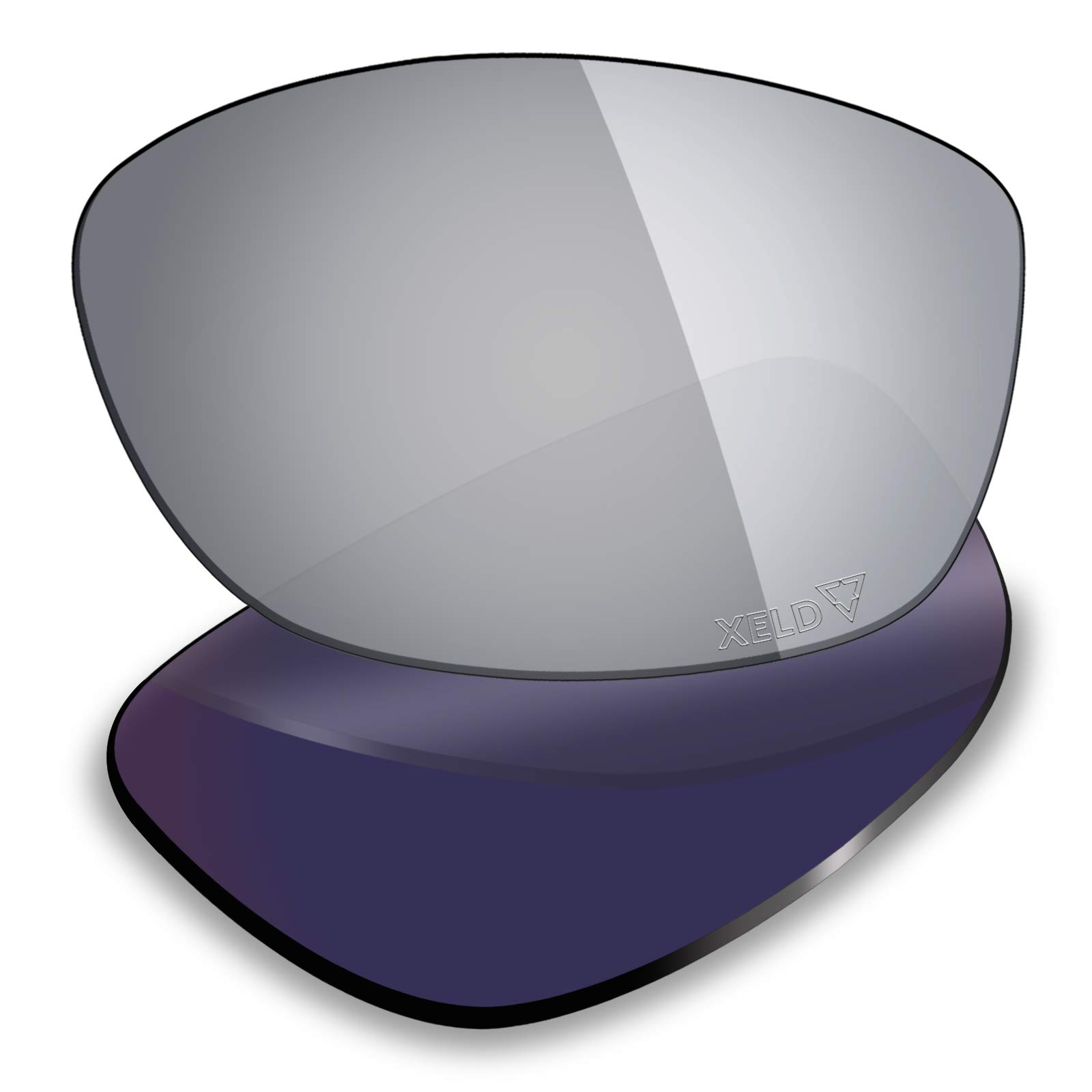 Mryok XELD Replacement Lenses for Oakley Pit Bull OO9127 - Stills Silver