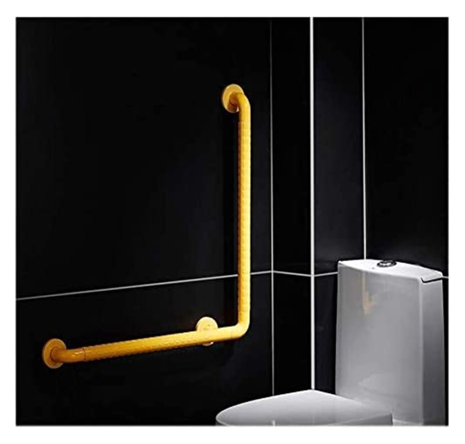 Baño, Barra de Apoyo, Barra de Apoyo, Inodoro de Esquina en Forma de L, Ducha, Pasamanos Antideslizantes, Colgante de Pared, Mango accesible para Personas Mayores