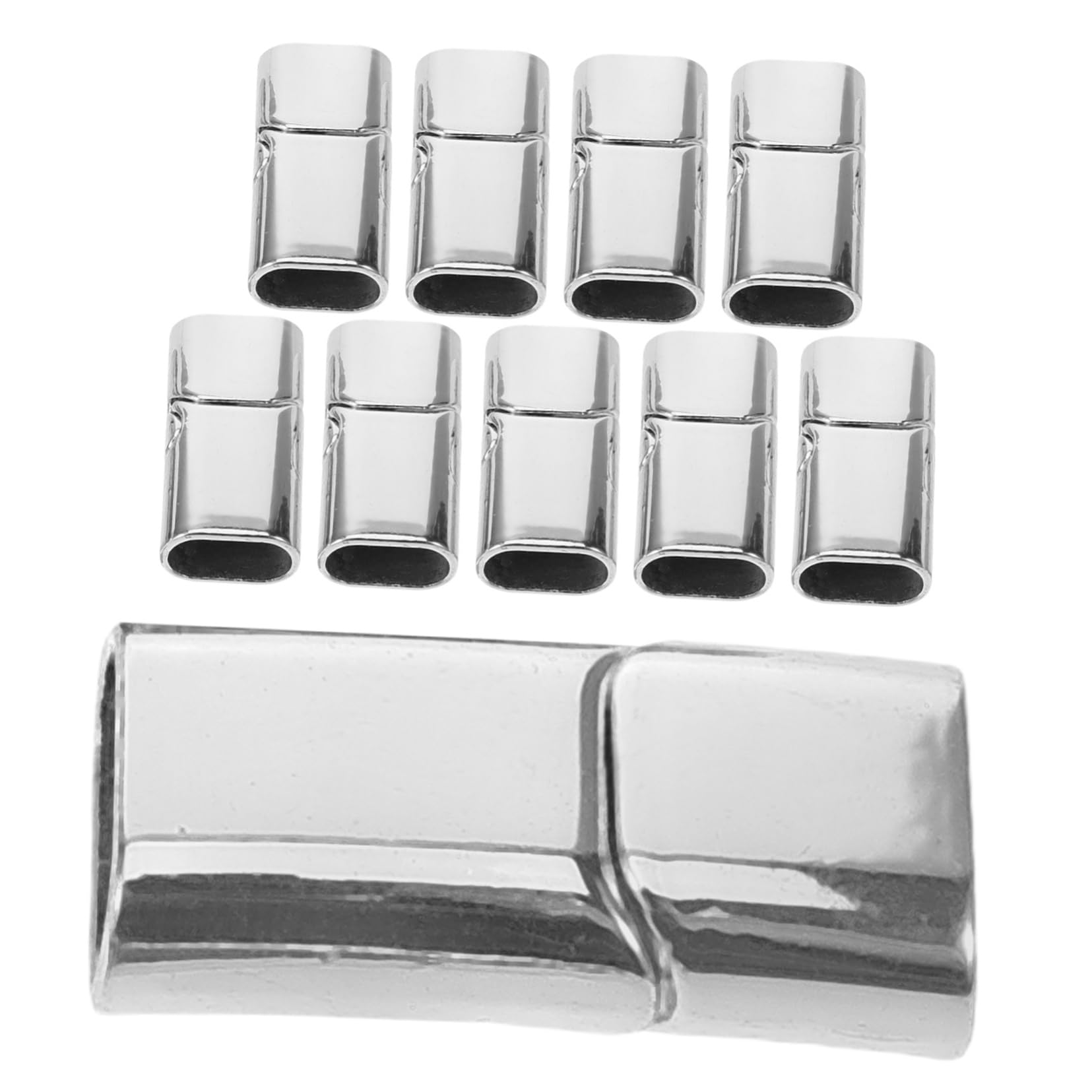 40pezzi Chiusure Metalliche Per Bracciali e Collane Accessori Fai Te Per Gioielli Facili Da Installare e Versatili Per Creazioni Uniche