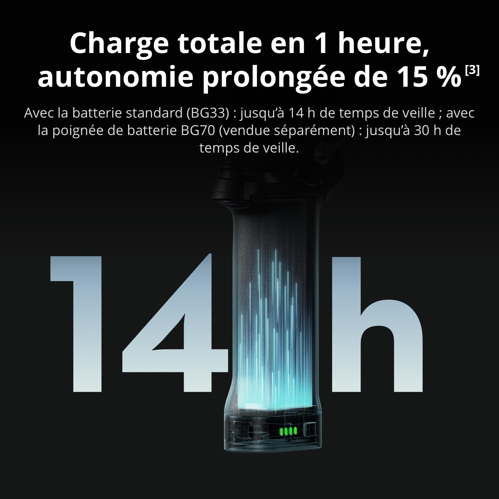 DJI RS 5 Bundle, stabilisateur de nacelle pour caméra, Suivi Intelligent, poignée électronique, molettes de réglage précis, indicateur axe Z