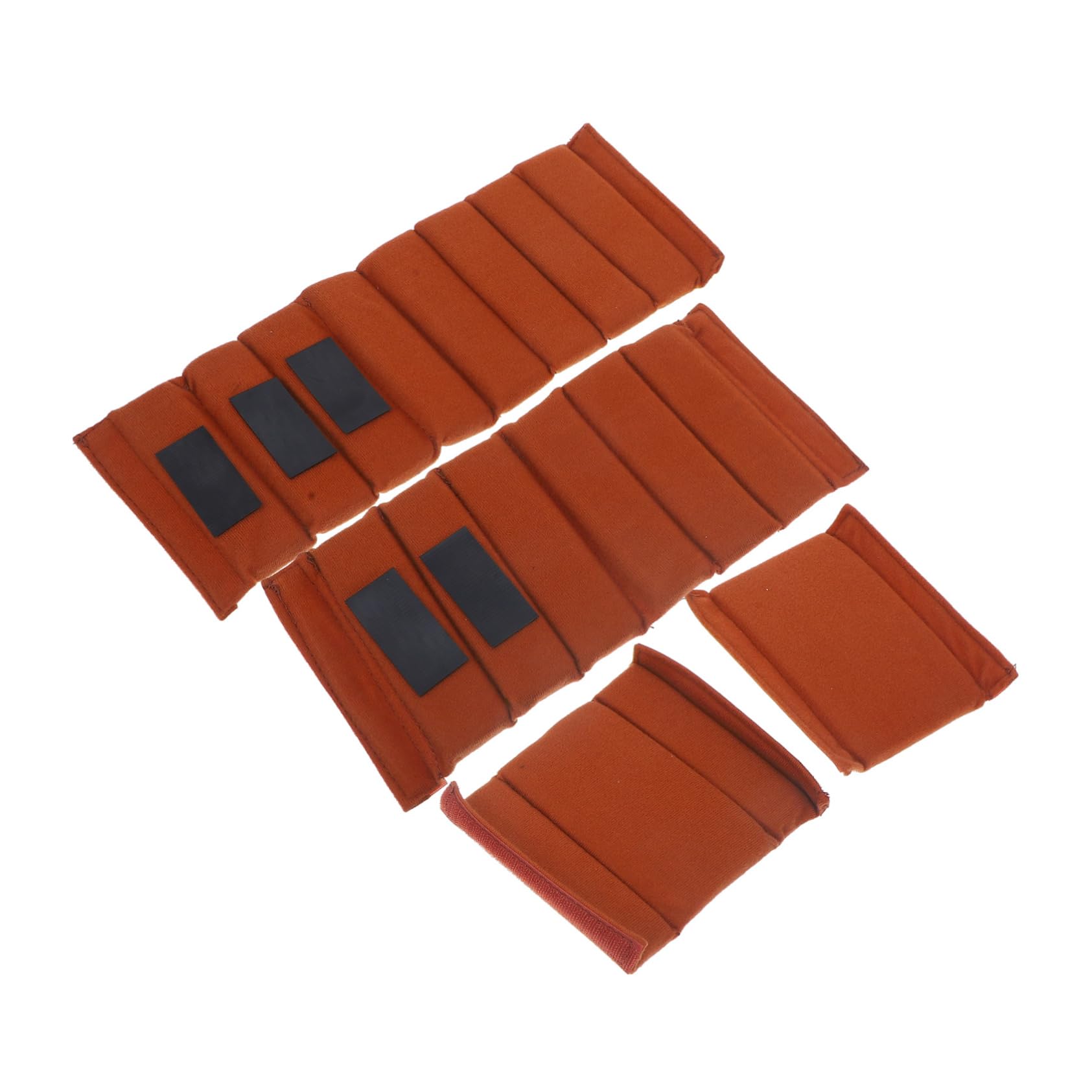 Lurrose 12piezas Divisores para Mochila De Cámara Insertos Ajustables Separadores para Accesorios Fotográficos Compatible Diversos Equipos Color Marrón