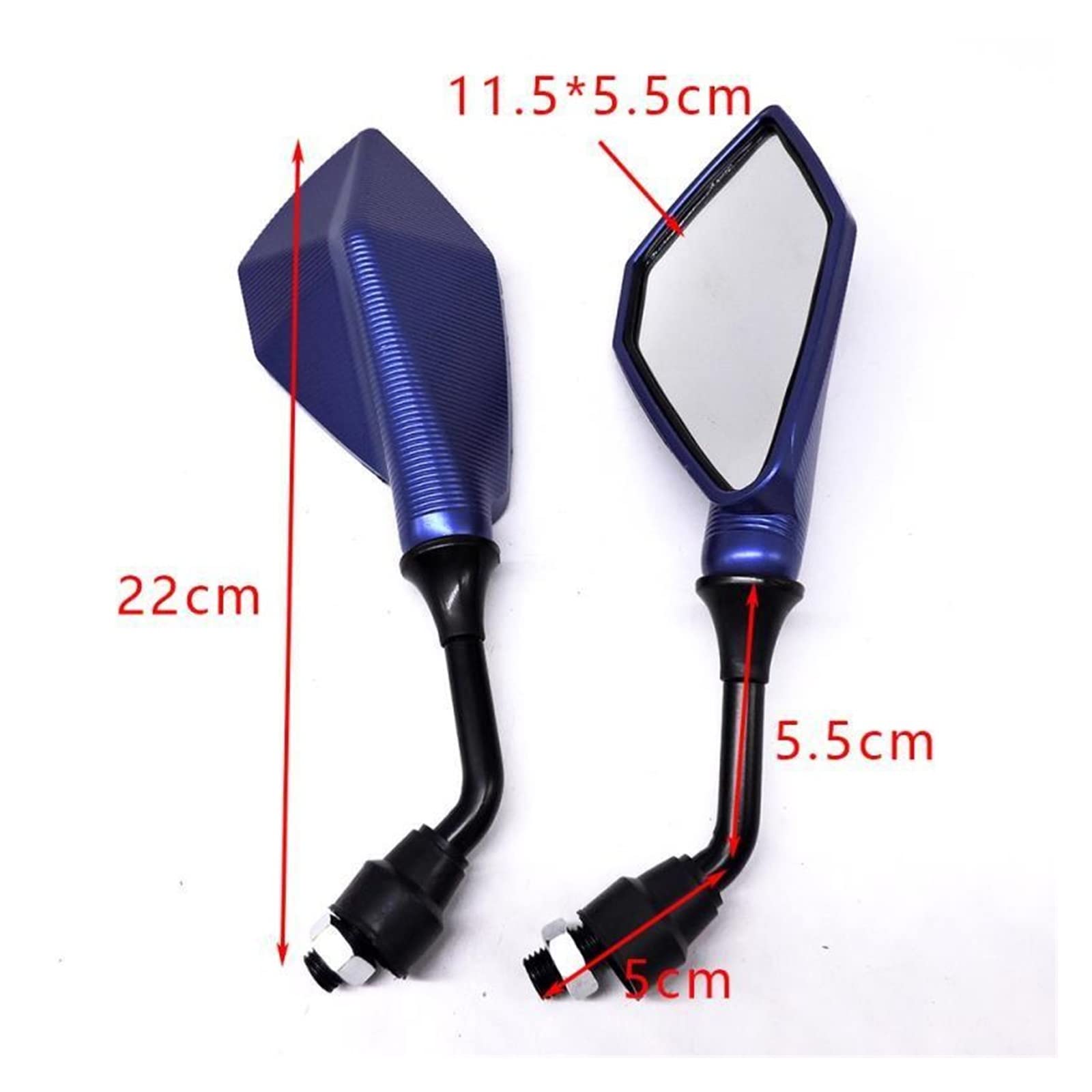 Specchietto retrovisore per moto,per ciclismo,per scooter,per bici elettriche,accessori modificati,specchietti retrovisori per manubrio di biciclette,parti di ricambio,specchietti retrovisori per bici