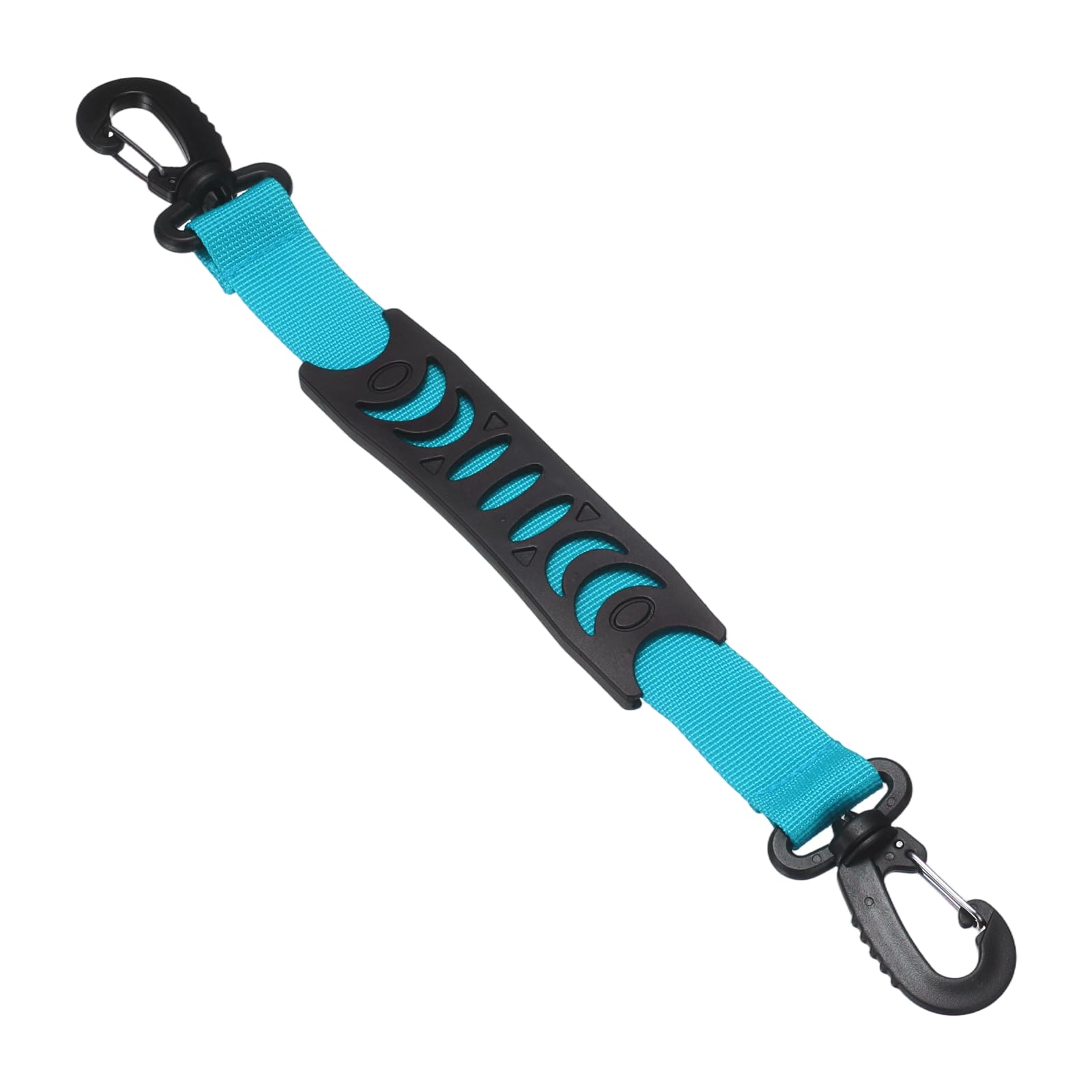 YELARXI Roller Skate Lifter, Skate Leash with Carrying Handle Buckle Fixing Accessory 13 Inch & 1 Pack & Nylon & Sky Blue - Fitting for (Ski Boots/Snowboard Shoes/Skating Shoes)