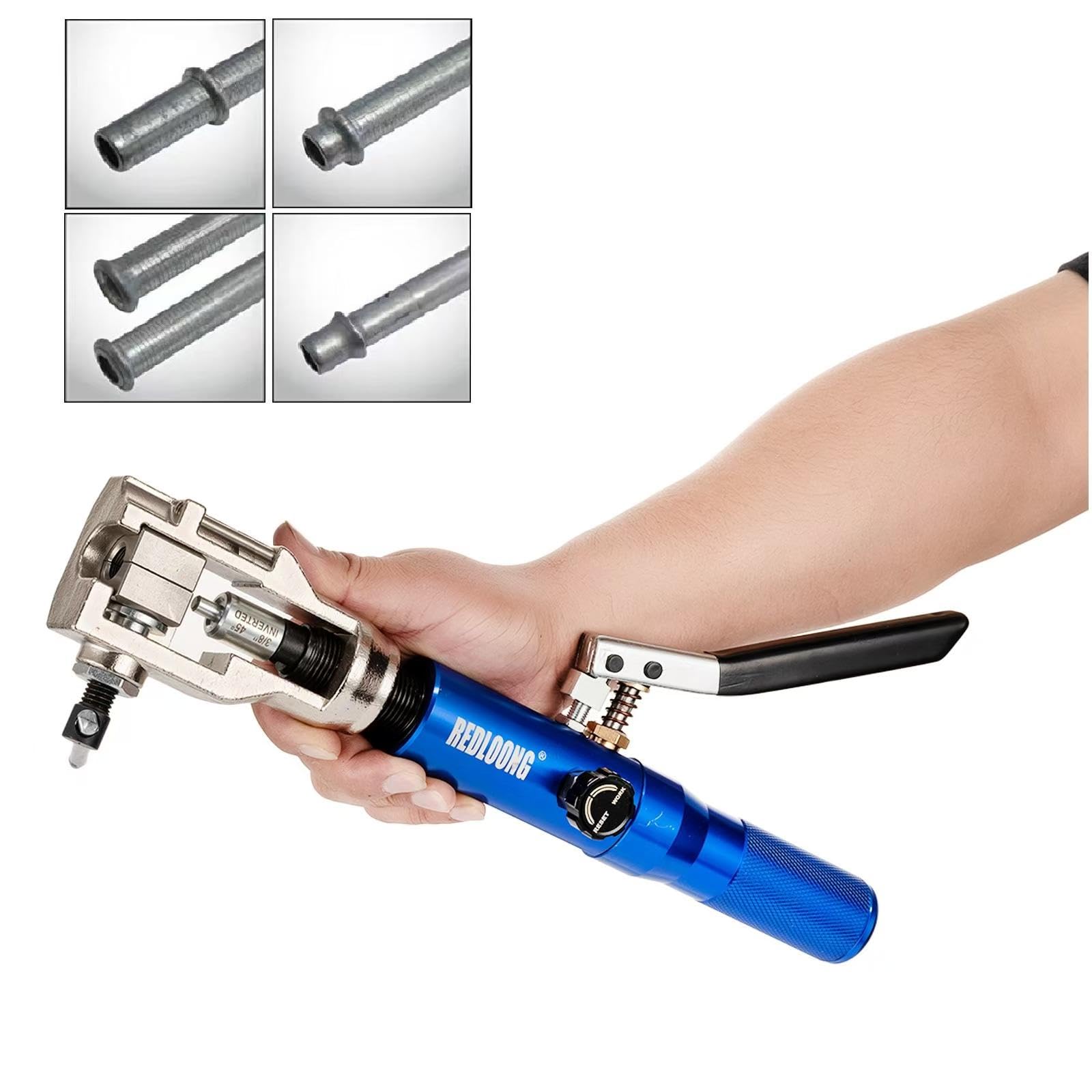 REDLOONG 72485-PRC Universal Hydraulic Flaring Tool Set (includes 3/8