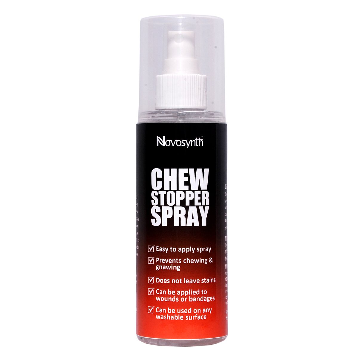 Novosynth Fresh and Soothing Chew Stopper Spray for Pets More