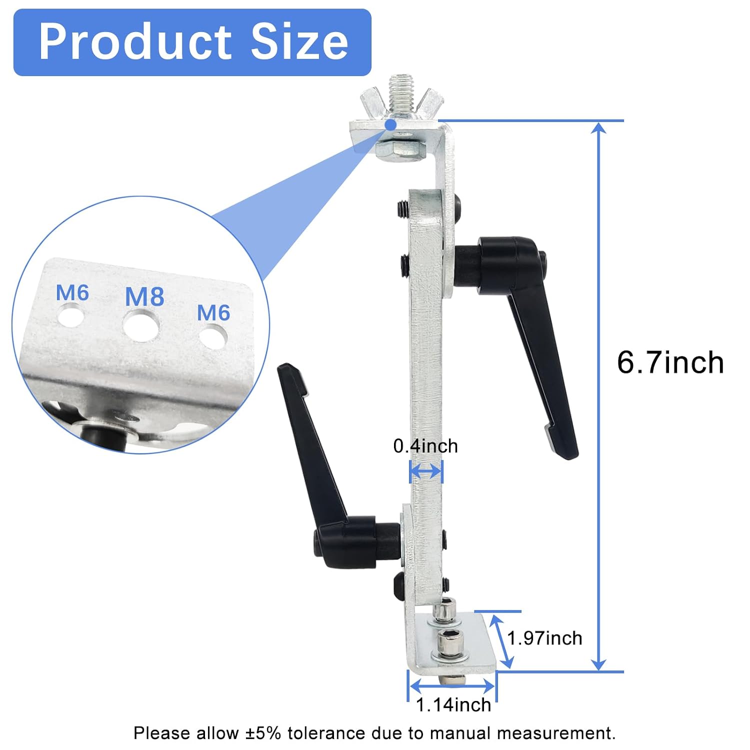 Bracket Column Upgraded Stand Kit Accessory for Reciprocating Linear Actuator