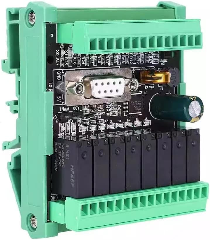 Fx2n-20mr Plc Programmable Logic Controller Relay Module Dc24v Ac220v Industrial Automation Control Board 12 Input 8 Output - Motor Controller -