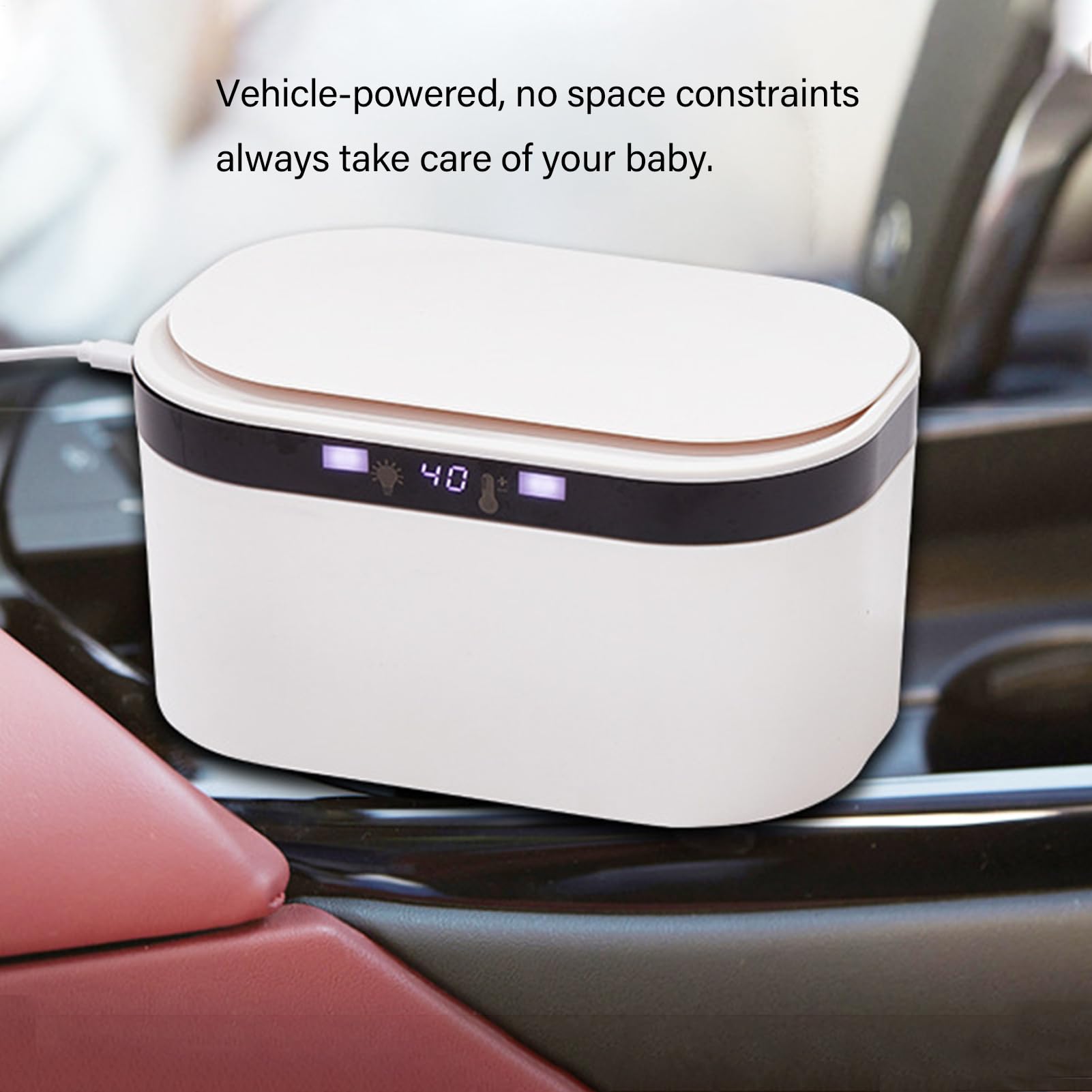 Portable Wipes Warmer | Compact Wipes Warmer | 10W Lightweight Wipes Warmer | Efficient Accessory | Soothing Wipes Warmer | Easy to Use Wipes Warmer