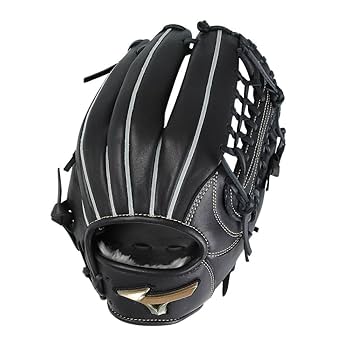 Mizuno 野球グローブ 黒 中古 MIZUNO 少年野球 グローブ / ミズノ オールラウンド Mサイズ 右
