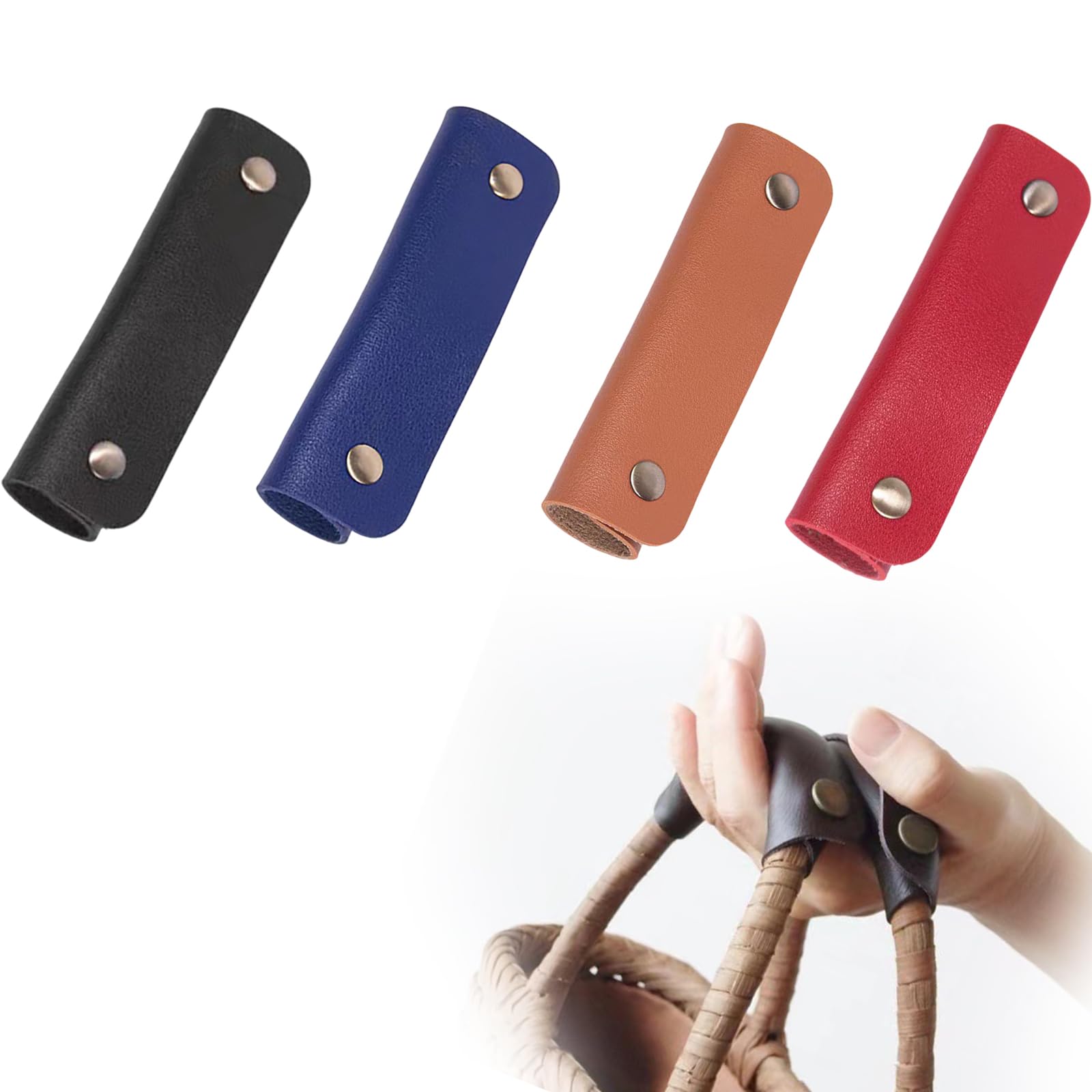 Amazon.co.jp: ハンドルカバー カバン 持ち手カバー 4個入り 滑り止め