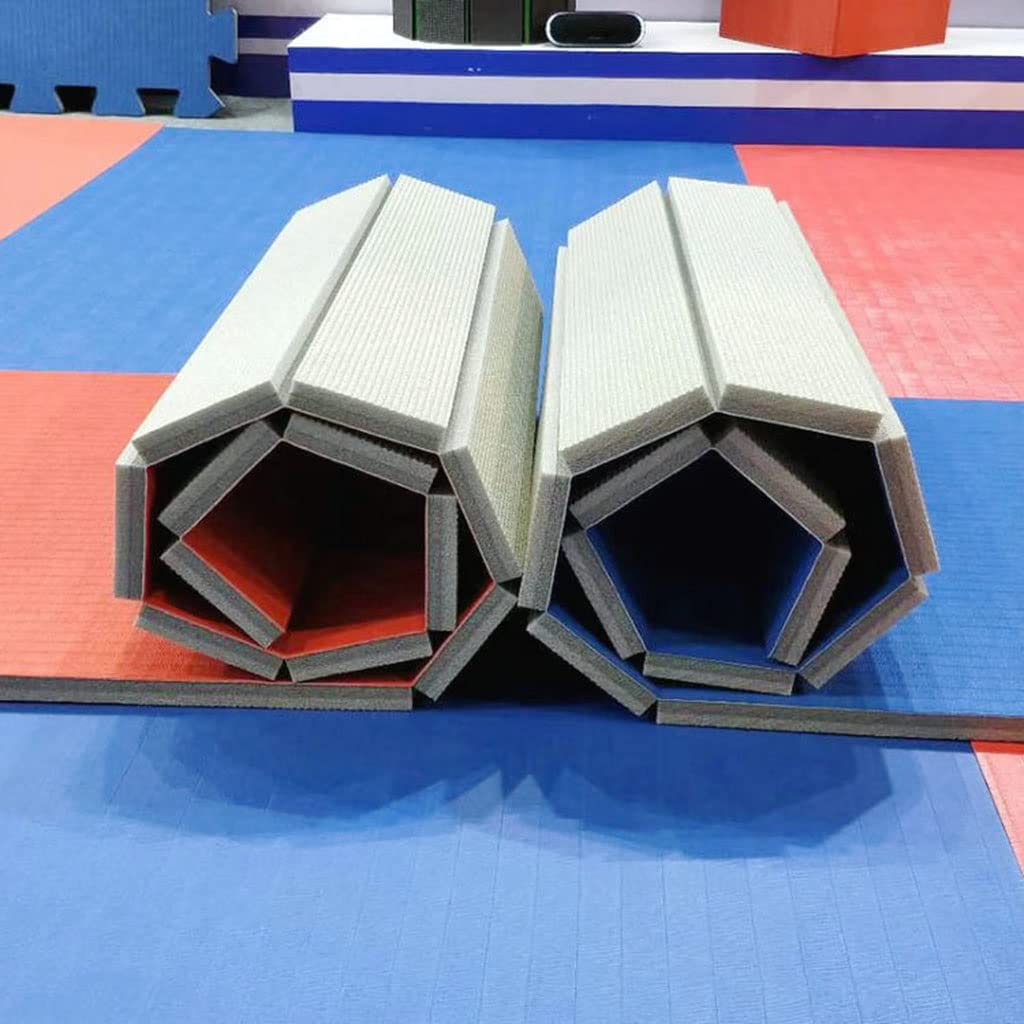 Schiuma Eva Tappetino per Pista Ribaltabile Durevole Spesso Rilascio Ginnastica Tappetino per Esercizi Home Tappetini di Addestramento per Cheerleader/Yoga (Size : 2.5cm/0.98inch Thick)