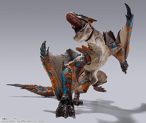Miniatura 4 de TAMASHII NATIONS - Monster Hunter Rise - Figura de acción Tigrex, Bandai Spirits S.H.MonsterArts