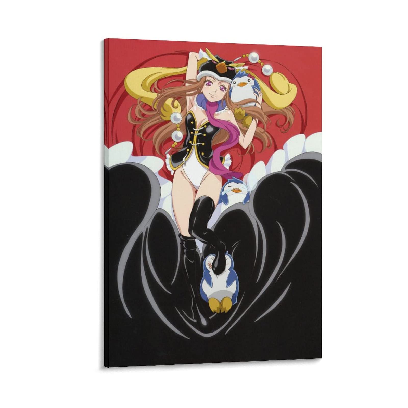 Anime Poster Mawaru Penguindrum 1 Poster Decorative Painting Canvas Wall Art Living Room Posters Bedroom Painting 24x36inch(60x90cm)