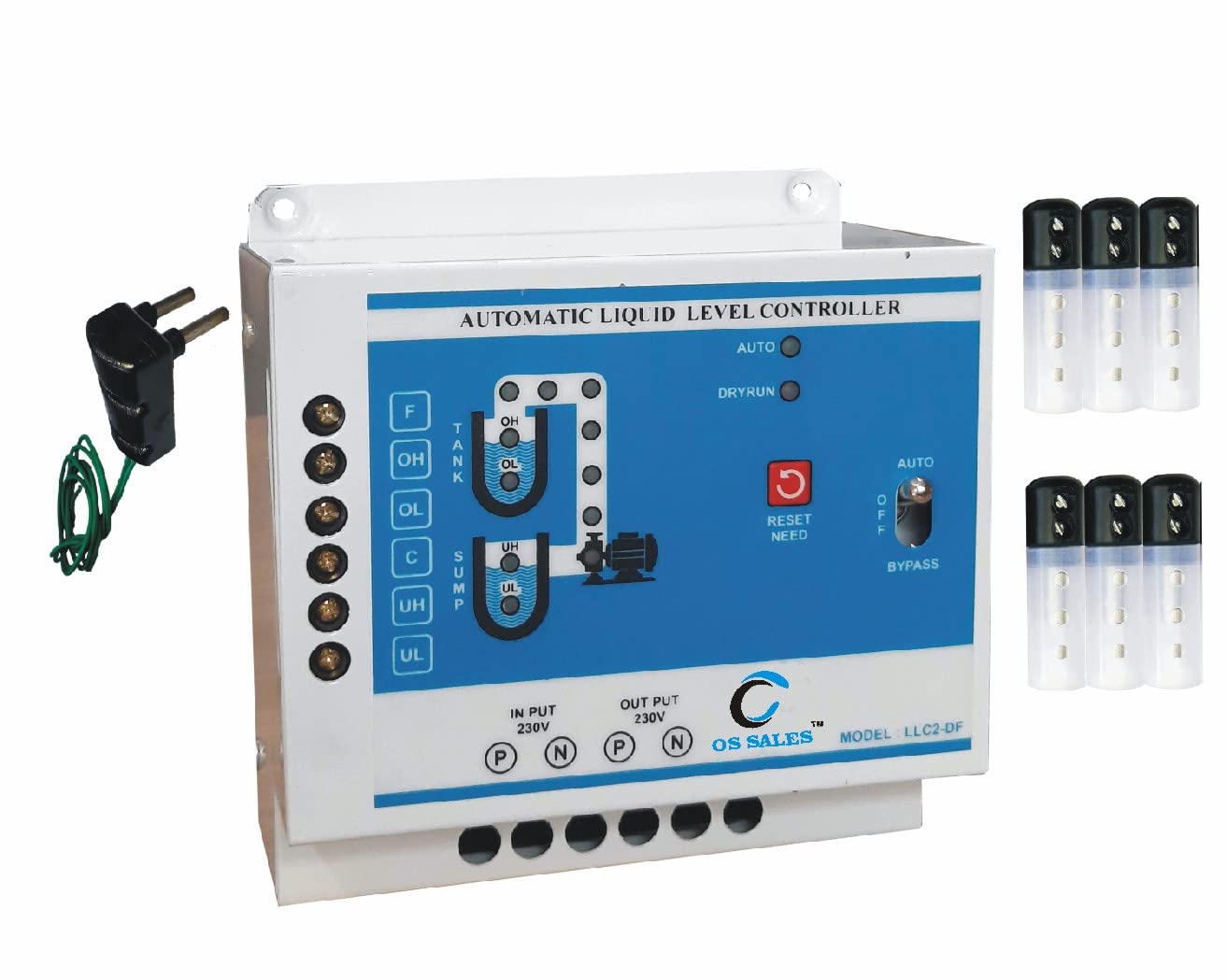 OS SALES Water Level Controller for Upper Tank and Sump with Dryrun Protection with Flow Sensor for MonoBlock … (B0B6SRV2J2) Amazon Price History, Amazon Price Tracker