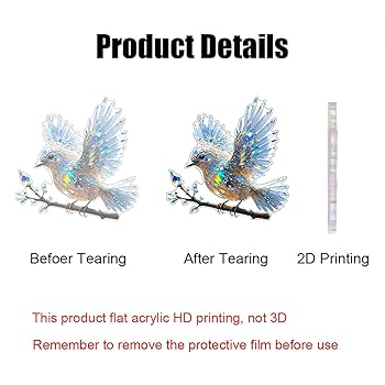 Amazon.com: Solymall Yifare Spirit Bluebird, Graddi Crystal