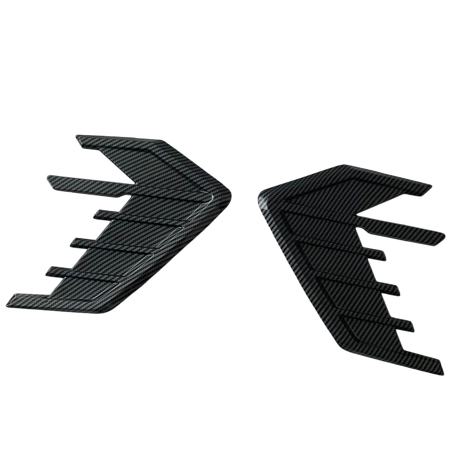 Car Side Vent Sticker ABS Side Air Intakes Flows Vent Decorative Cover Universally for Most Vehicles Car Accessories Air Flows Outlet Cover Trim