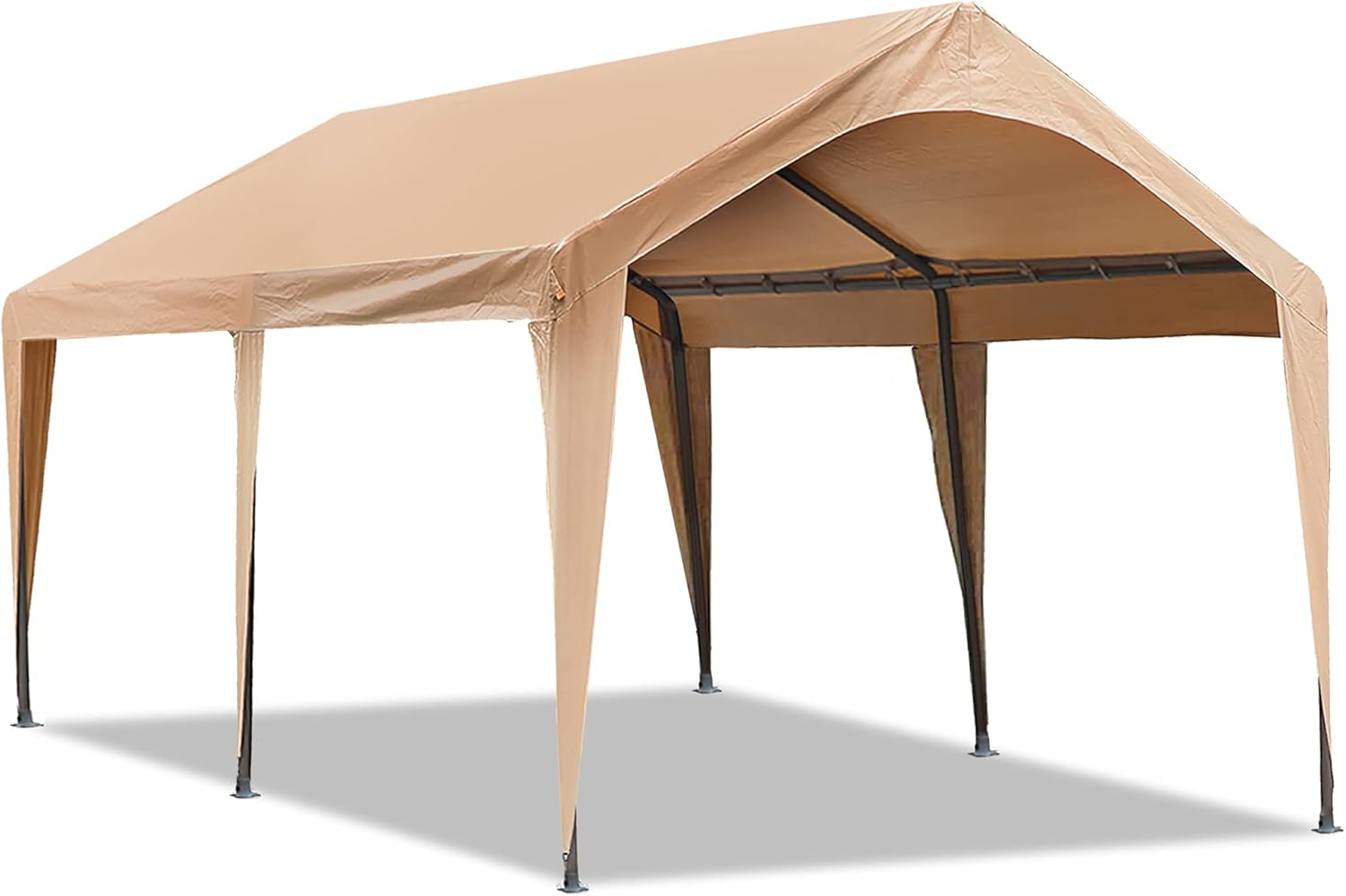 Abba Patio 10x20 ft Heavy Duty Carport Car Canopy Portable Garage