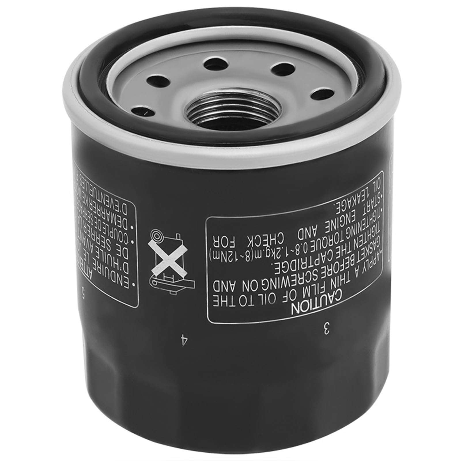 Filtr oleju motocyklowego Pasuje do HONDA VF750C VF750CD VF750C2 MAGNA VFR400 PRO-ARM VFR400R VFR750F VFR750R VFR800 1/2/4/6 szt. filtrów oleju(6 PCS)