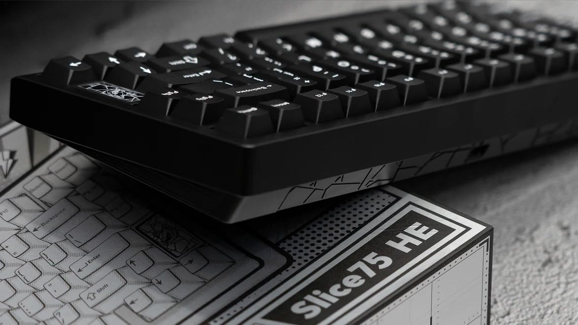 Amazon | Chilkey Slice75 HE ゲーミングキーボード ラピッドトリガー