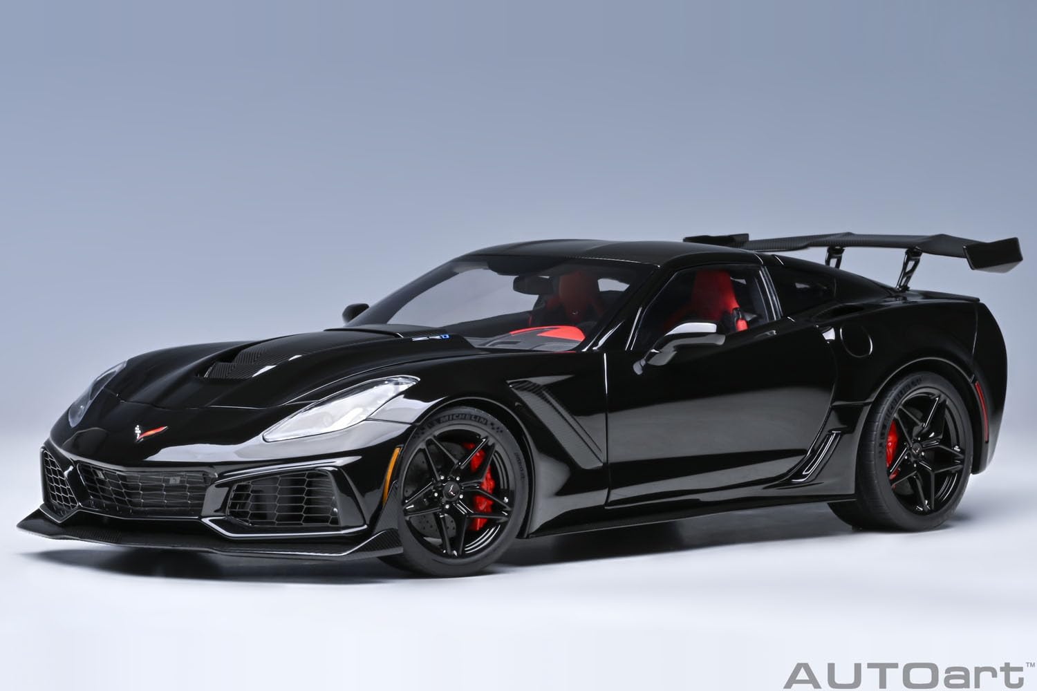 【美品】AUTOart1/18CORVETTE C7.R24HRS 2016 AUTOart 1/18 Chevrolet Corvette (C7) ZR1 Black Finished Product | eBay