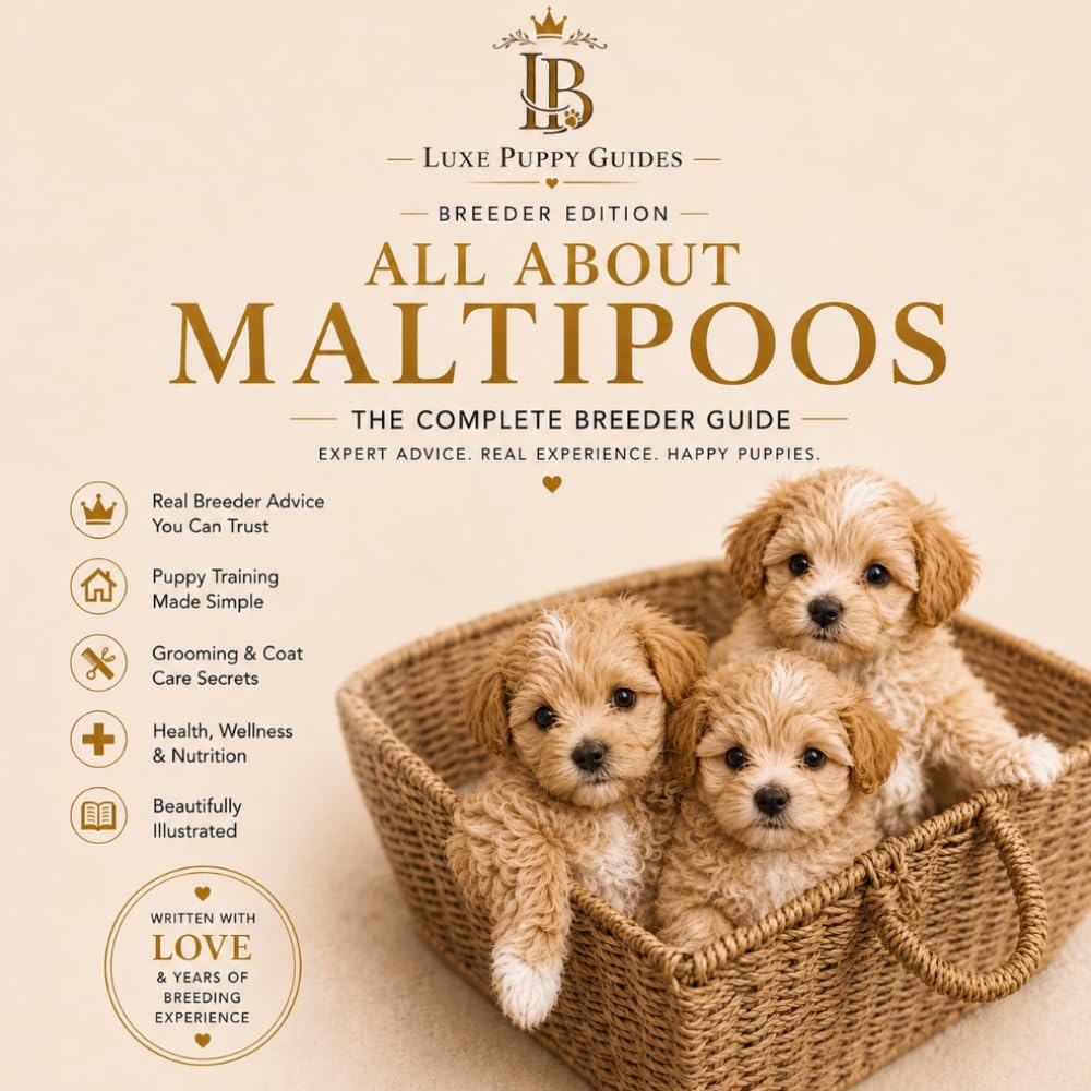 All about Maltipoos: The Complete Breeder Guide for Raising a Happy, Healthy Maltipoo