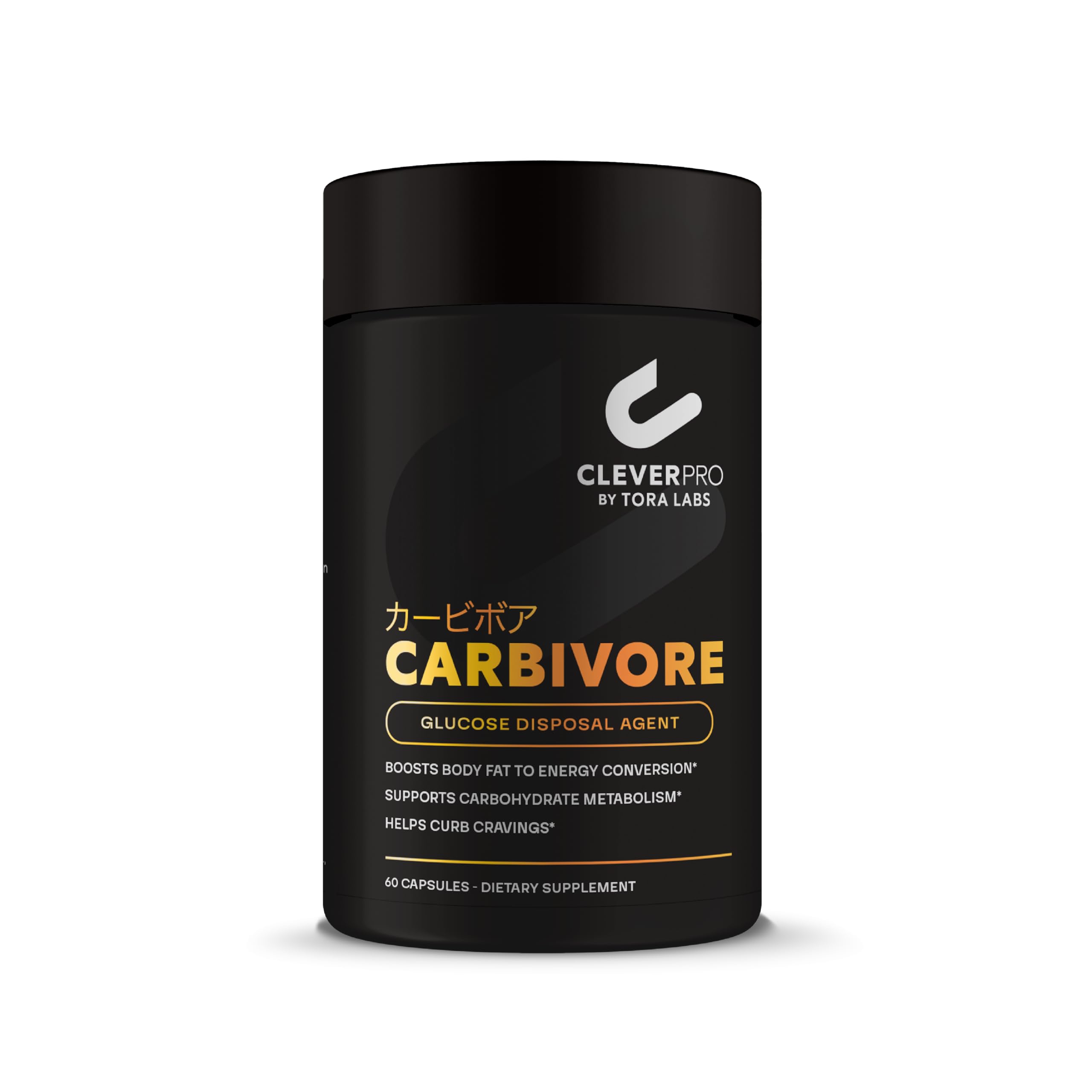 CleverPro Carbivore Carbohydrate Disposal Agent (GDA) with Chromium Picolinate & Dihydroberberine (DHB) – Better Than Berberine – 60 Capsules (30 Servings)
