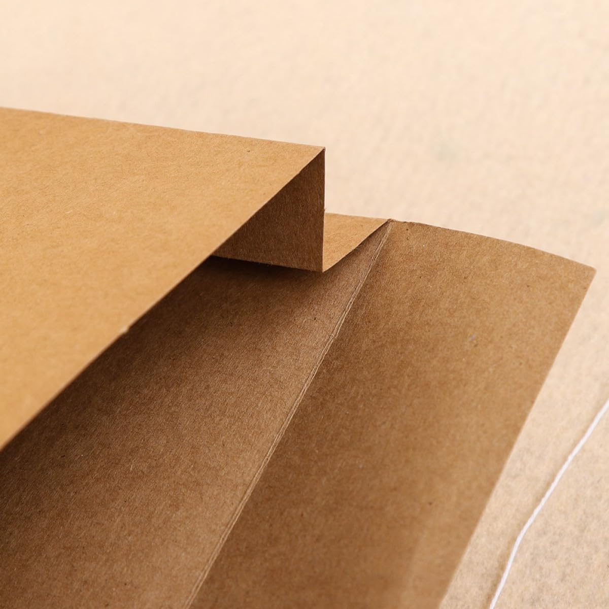 ARTIBETTER 12 Pezzi Borsa Documenti Carta Marrone Organizer per Ufficio e Scuola Portadocumenti Leggero e Spazioso per Viaggi e Lavoro Custodia Dossier