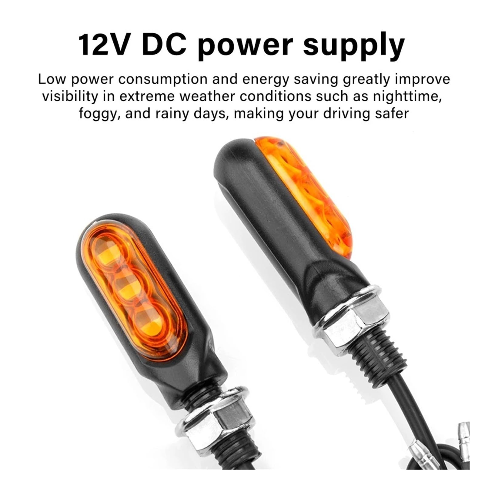 Indicatore direzione a LED moto scorre sequenziale Indicatoris Motos