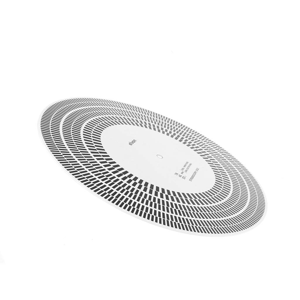 DollaTek LP Vinyl Record Turntable Phono Tachimetro Calibration Strobe Disc Stroboscope Mat 33,3 45 78 RPM
