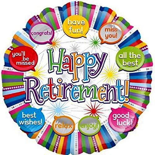 Oaktree 18 Happy Retirement Speech Bubble