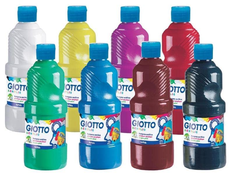 Giotto Acrylic Pittura acrilica 500ml 8pezzo(i)