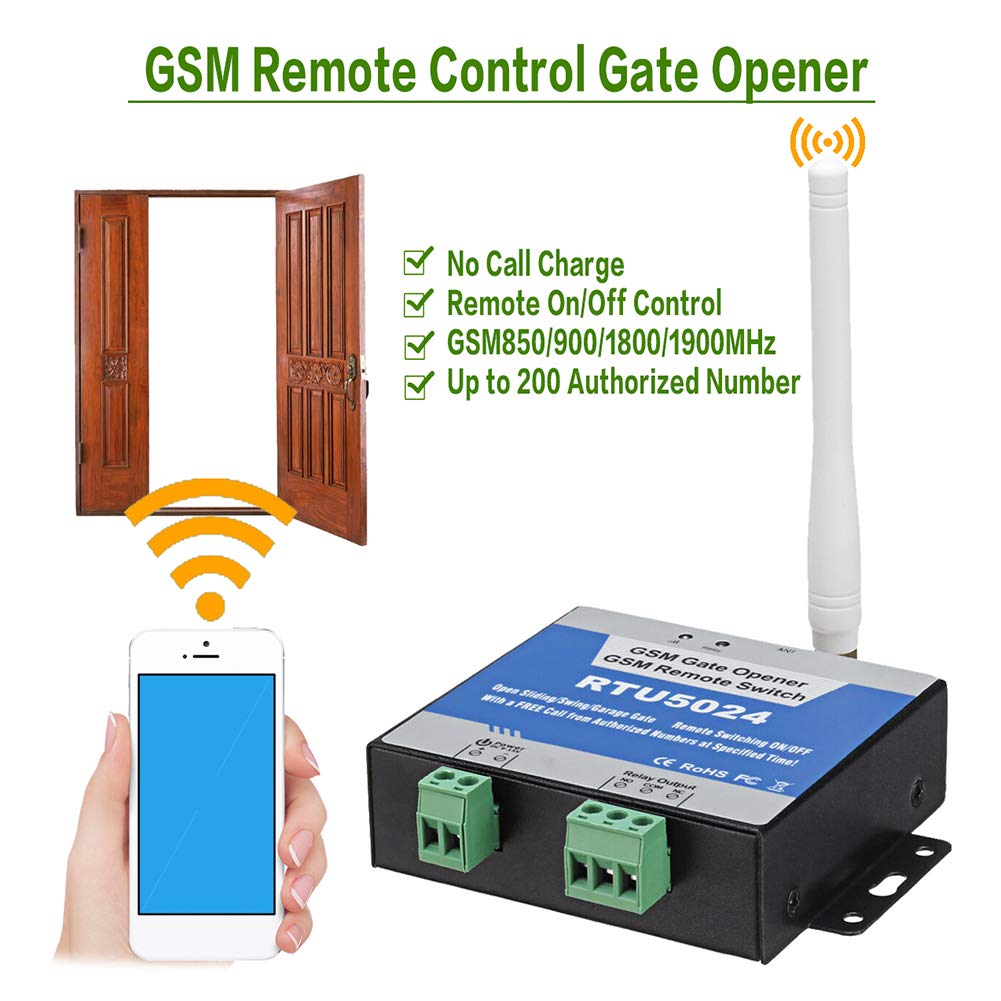 Interruptor inteligente wifi, relé inching/autobloqueo, módulo de interruptor para puerta de garaje compatible con mando a distancia