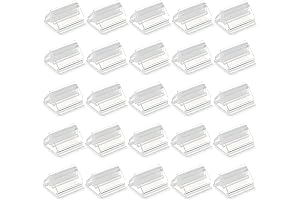 50 Clear Card Stands for Display