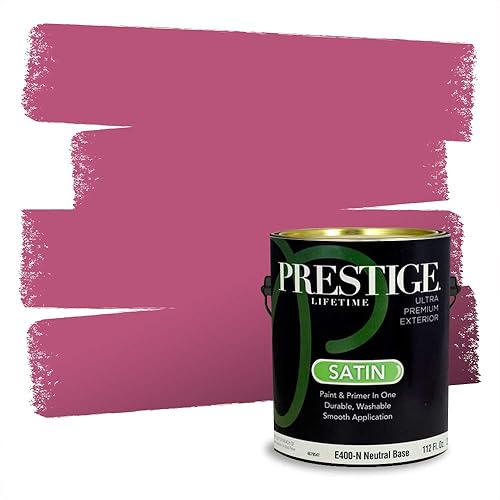 Miniatura 5 de Prestige Paints Pintura interior e imprimación en uno, 1 galón, plano, coincidencia comparable de Valspar* Cuarzo rosa*