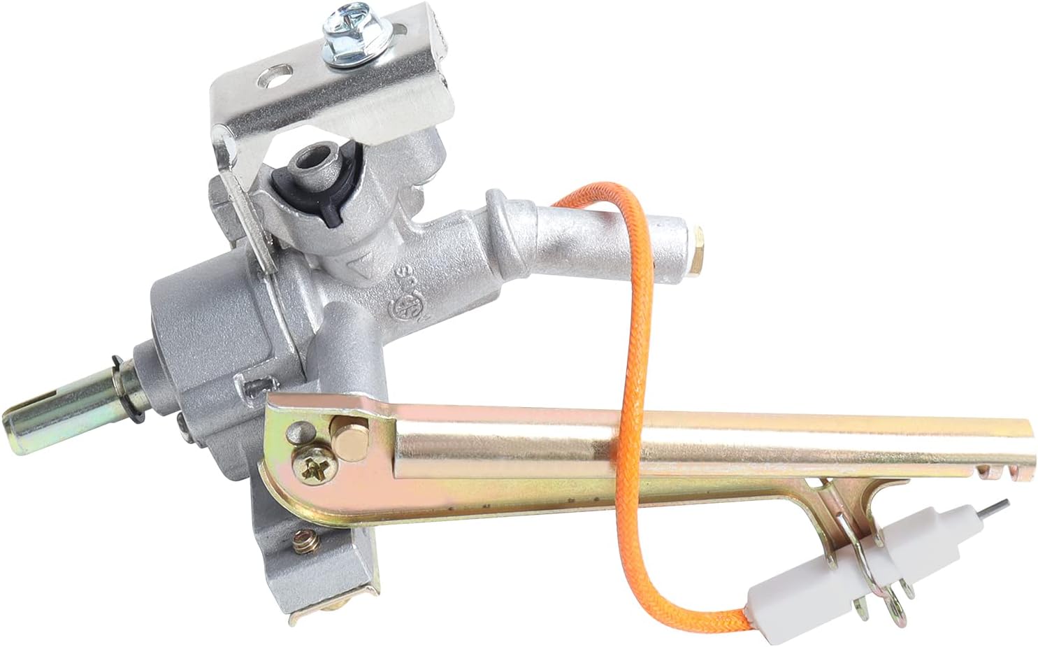 LS'BABQ BBQ Gas Grill Valve Replacement Parts for Bull OEM 16524,Thrower Valve LP for Bull Angus and Brahma Natural Gas Grill,Orifice Hole Size 1.0mm