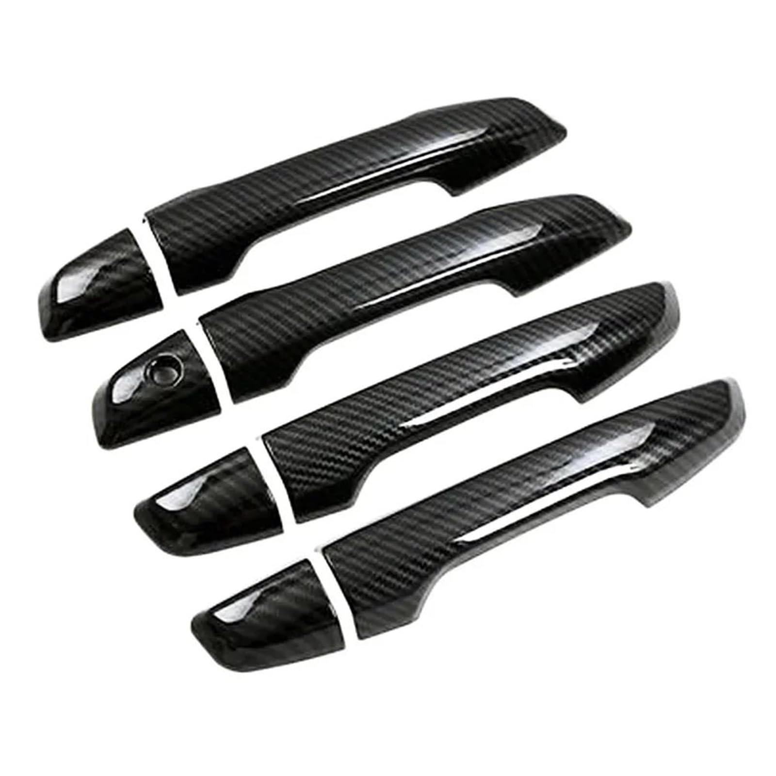DTSGCX for CRV 2017 2018 2019 2020 5th Gen RW1 RW6 Carbon Fiber Side Door Handle Cover Trim Frame Bezel Vehicle Trim kit