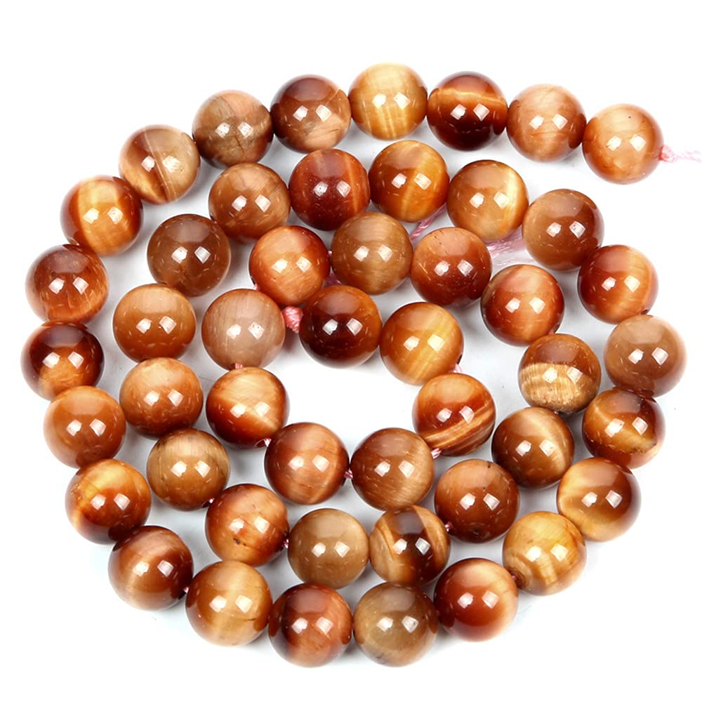 Lot De Perles œil De Tigre Et Lapis Lazuli Naturelles - Tailles 4 à 12mm