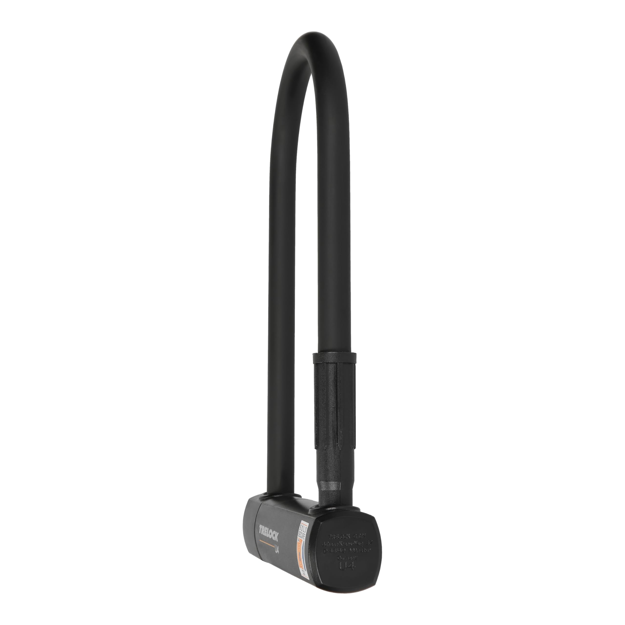 Trelock Unisex – Adult's Bügelschloss-2232025922 Shackle Lock, Black, 102-230mm