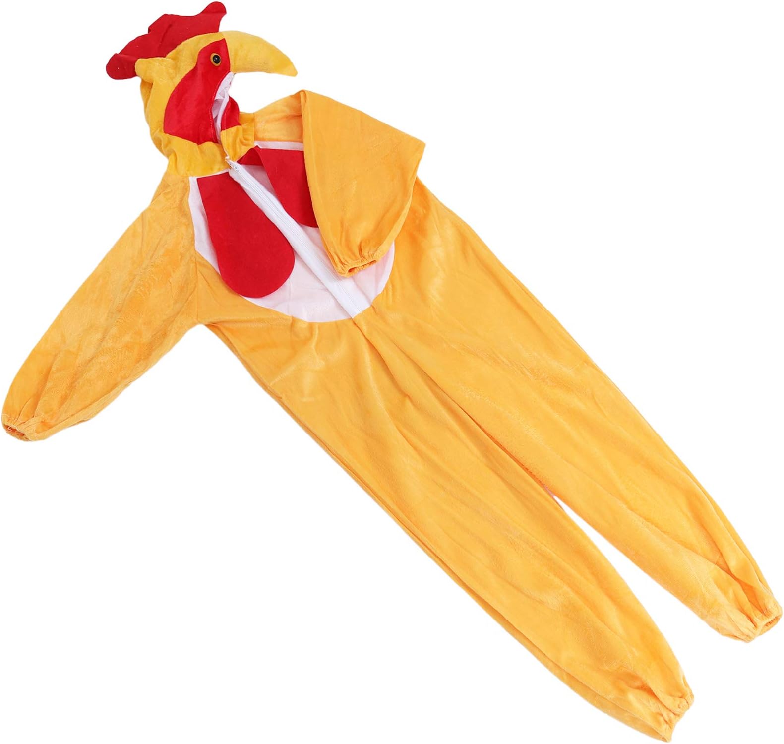 NUOBESTYKids Makeup Set Chicken Cartoon Pajamas Kids Funky Chicken Costume Chick Cosplay Dress Up Costumes for Boy Girls Easter Cosplay XL Kids Chicken Costume Romper Cute Halloween Costume