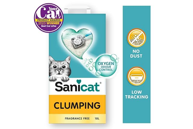 Foto 2 de 8 de Sanicat - Arena aglomerante Sanicat para gatos Fragance Free 10 L
