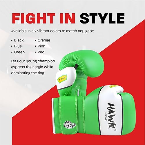 Miniatura 6 de Kids Boxing Gloves for Kids Children Youth Punching Bag Kickboxing Muay Thai Mitts MMA Training Sparring Gloves