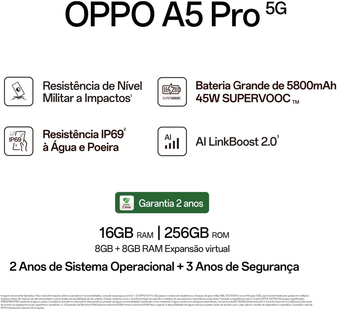 Review OPPO A5 Pro 5G: descubra por que ele é o smartphone dos seus sonhos 9 61c03DbbZnL. AC SL1200
